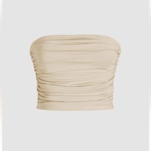 CIDER NWOT Ruched Tube Top
